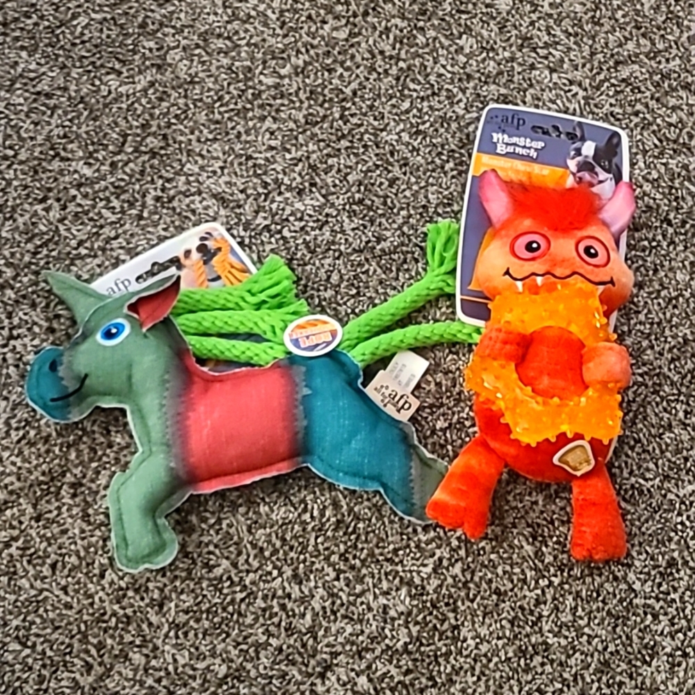 Afp All For Paws Dog Toy Duo